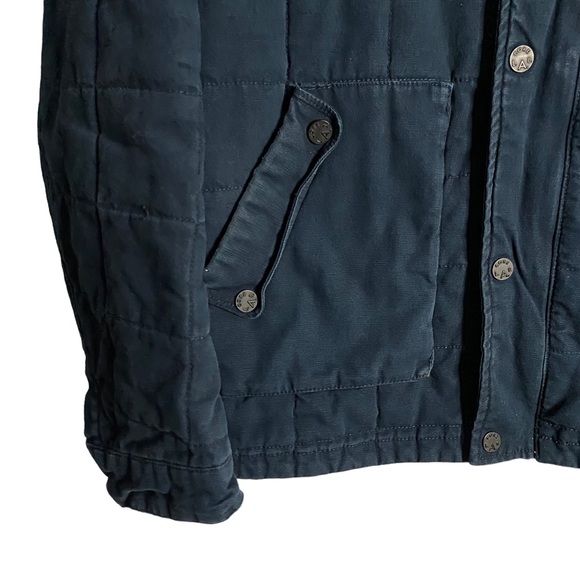 Jack & Jones Men's Blue Lightly Padded Workwear Jacket - Picture 5 of 13